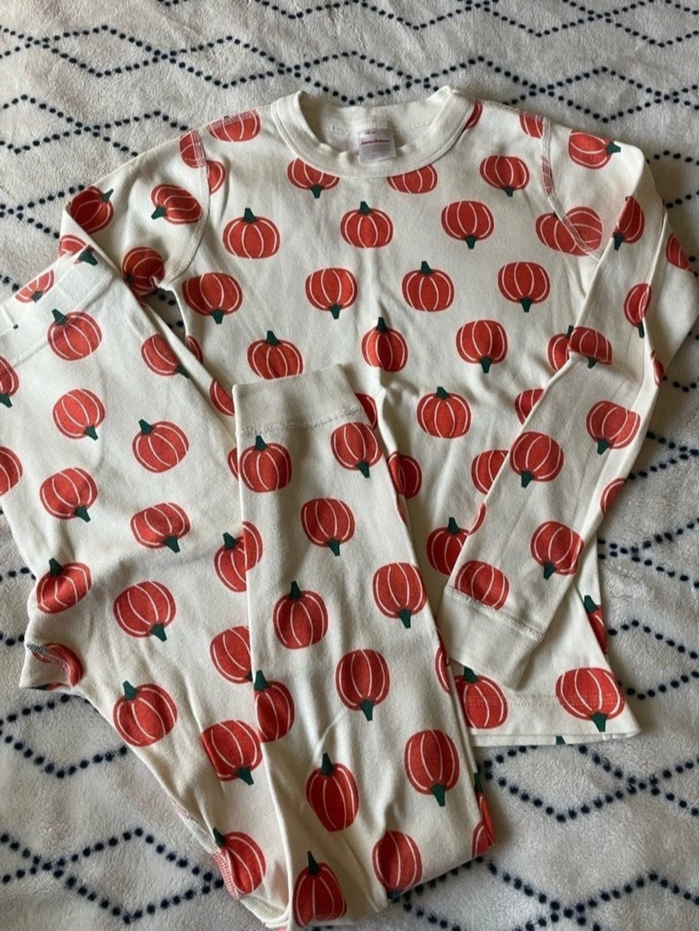 Hanna Andersson Pumpkin Print pajamas